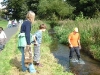 FUN DAY 2007 Pete Patrols the burn during the raft race